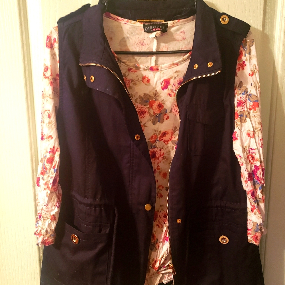 Vest and top